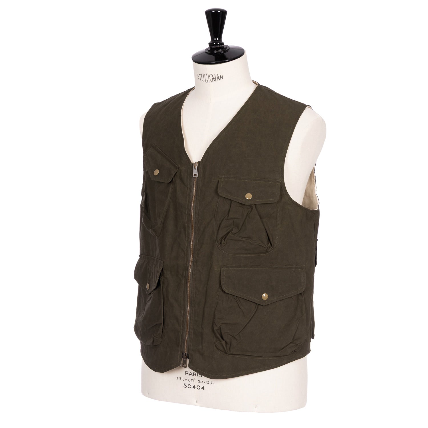 Vest "Urban Hiking" made from pure Cotton - Wax Cotton